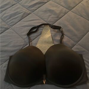 Victoria's Secret Black Bra with Gold Accent